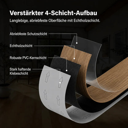 Wasserdichter Holzboden – Verwandeln Sie Ihren Raum in nur 30 Minuten – (60 cm × 15 cm)