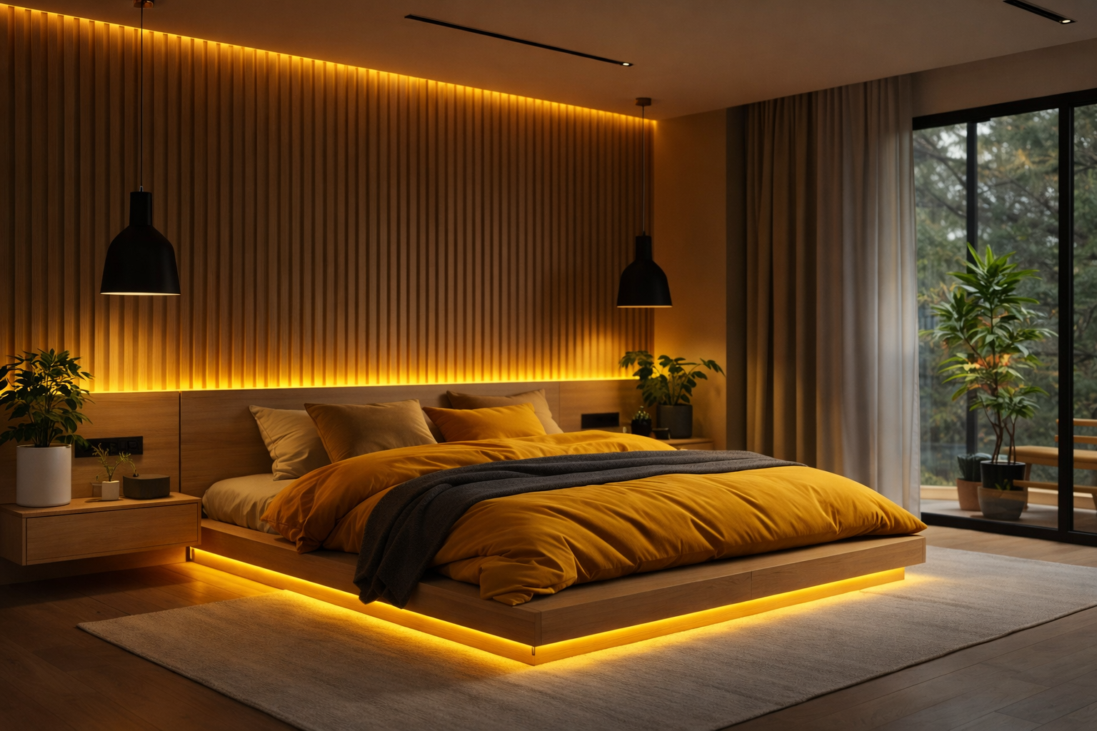Flexible Akustikpaneele – 270 × 110 cm